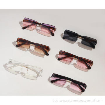 Newest Vintage Small square frame for Unisex fashionable Sunglasses